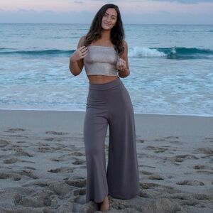 Delray Travel and Lounge Pant in Lavendar Gray NWOT